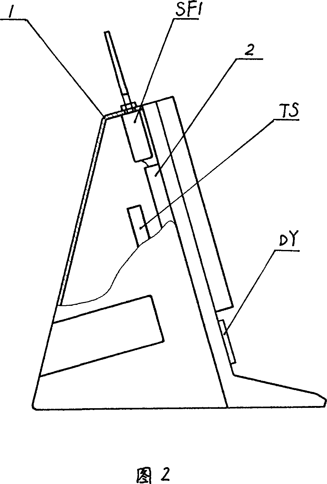 Method and device capable of remotely real-time monitoring vibratory stress relief process