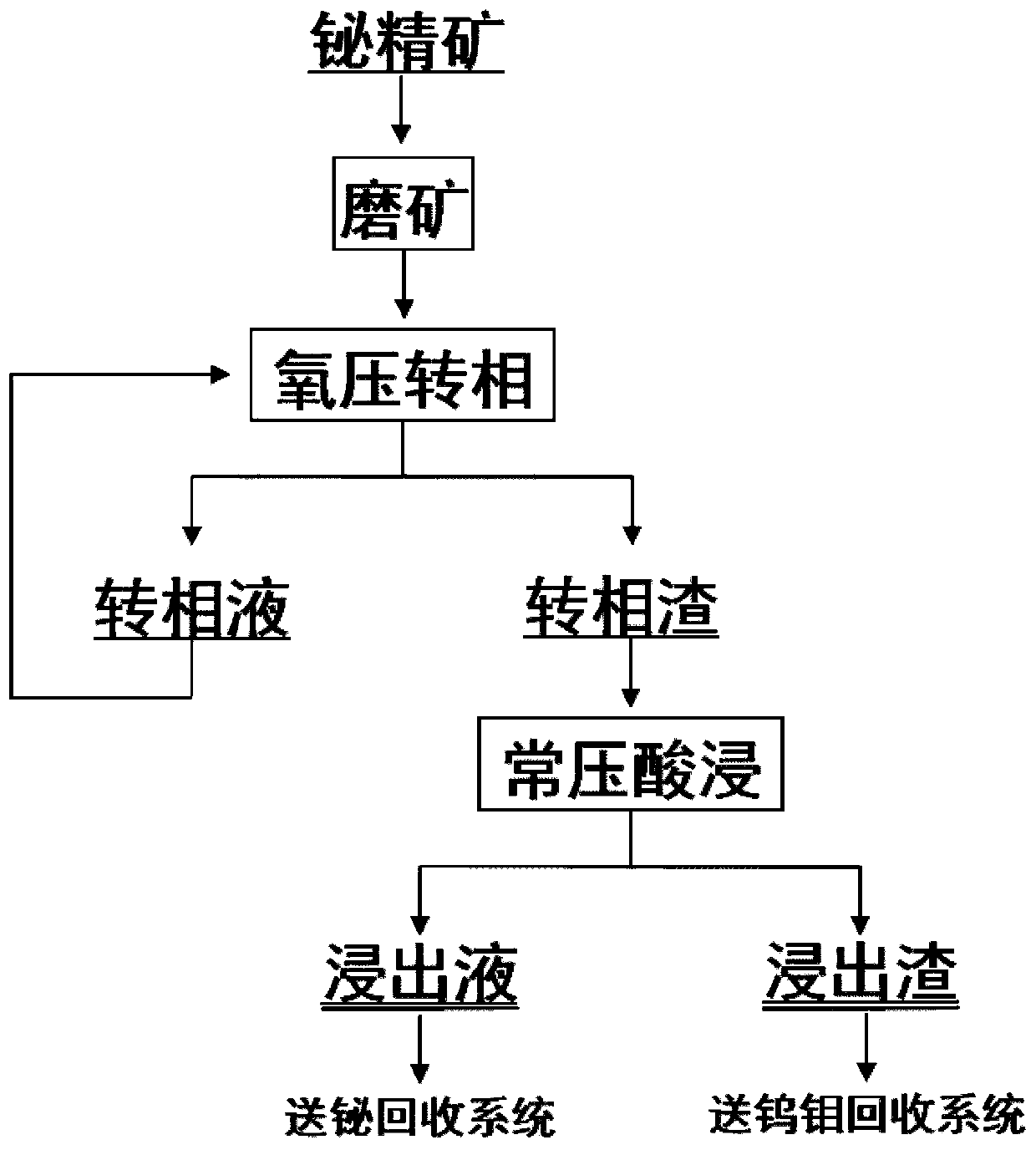 Bismuth extraction method based on bismuth sulfide ore phase conversion