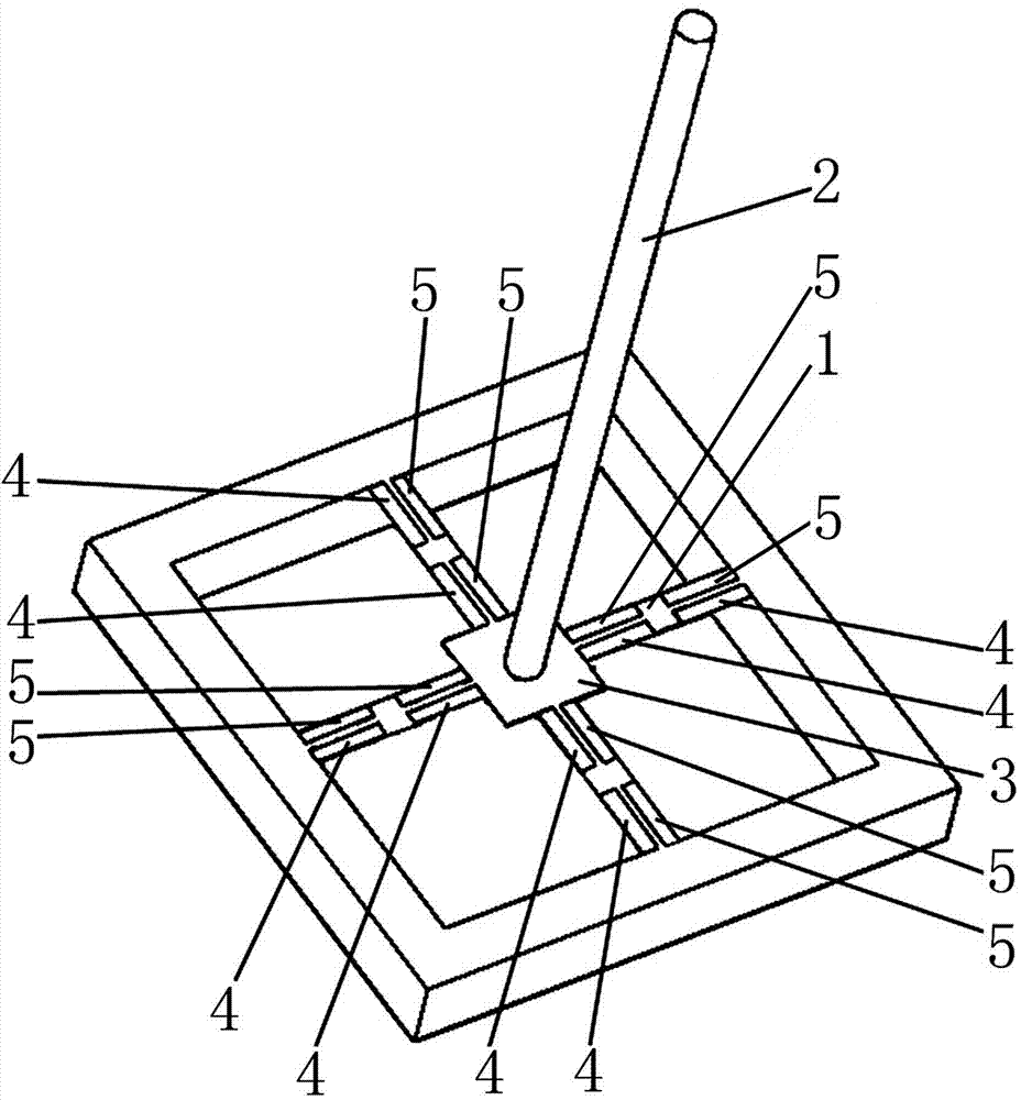 High-sensitivity resonant MEMS vector hydrophone structure