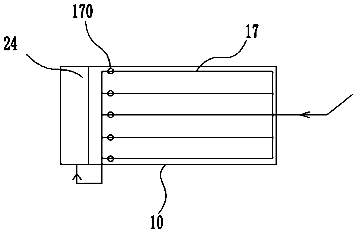 Aerobic composting waste gas treatment system and process thereof