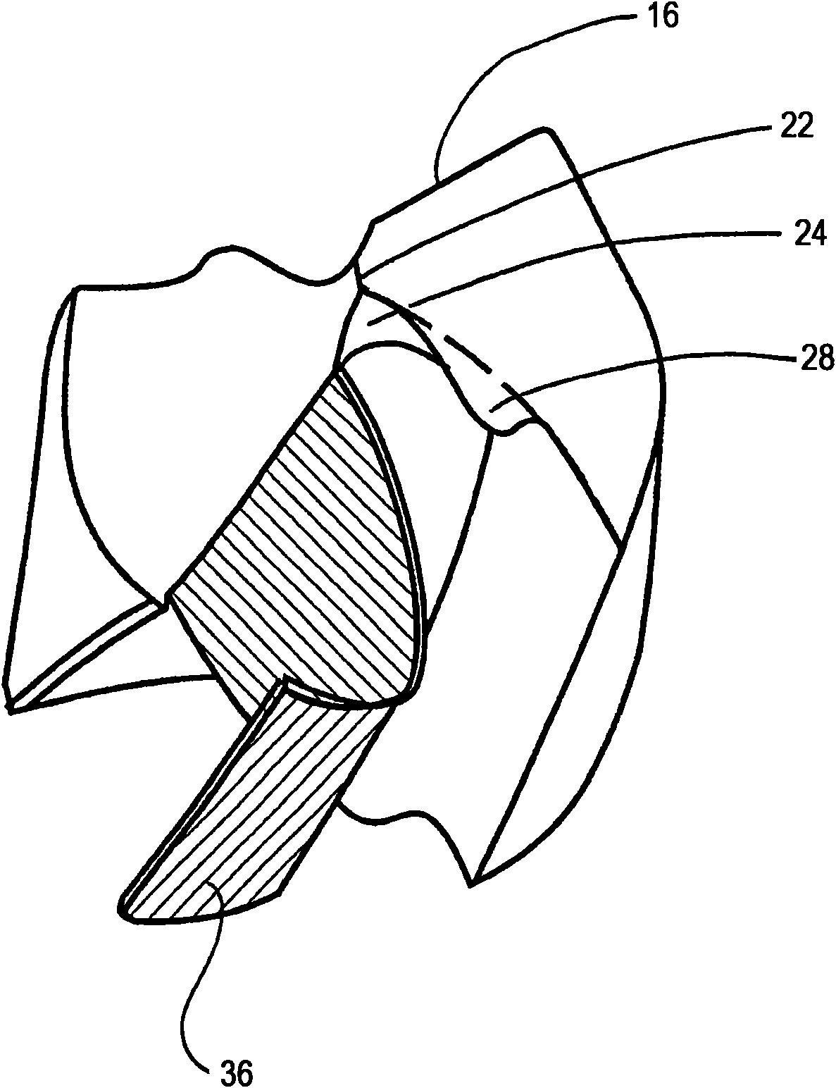 Multi-blade solid carbide drill