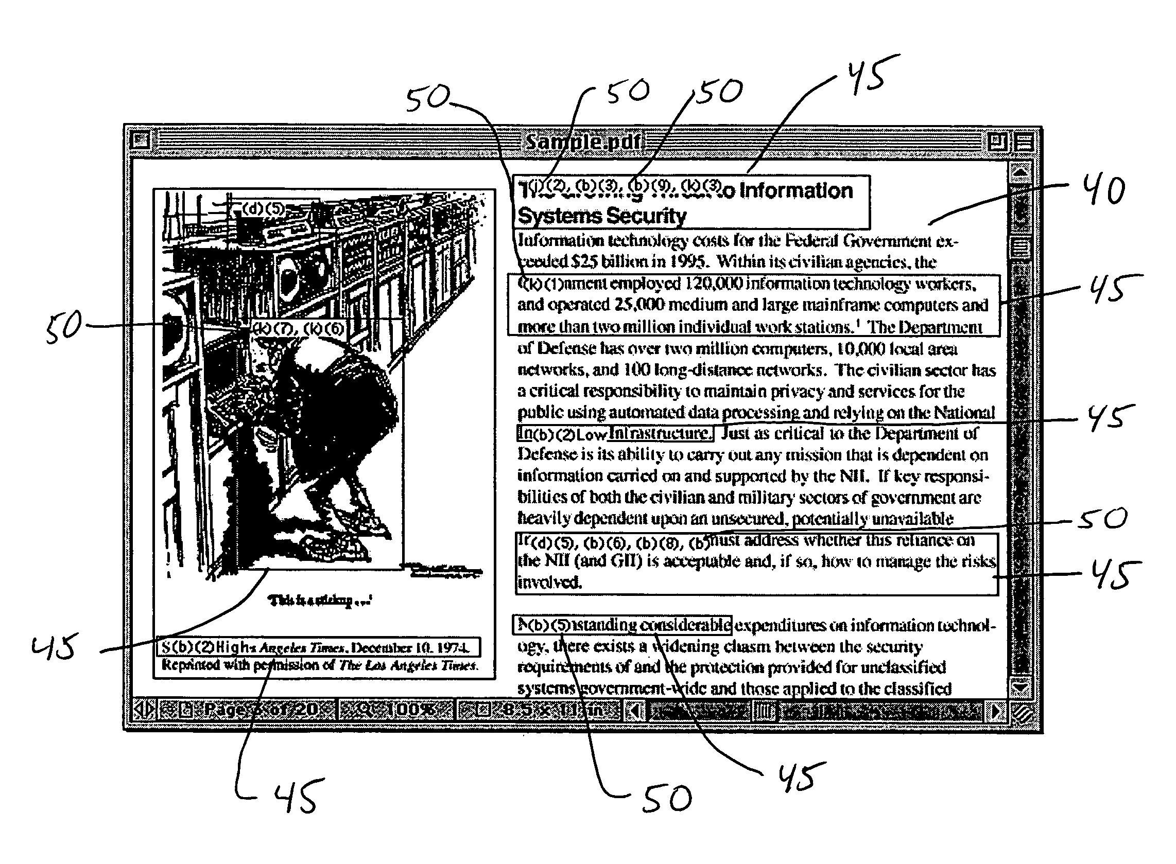 Method, system and computer program for redaction of material from documents