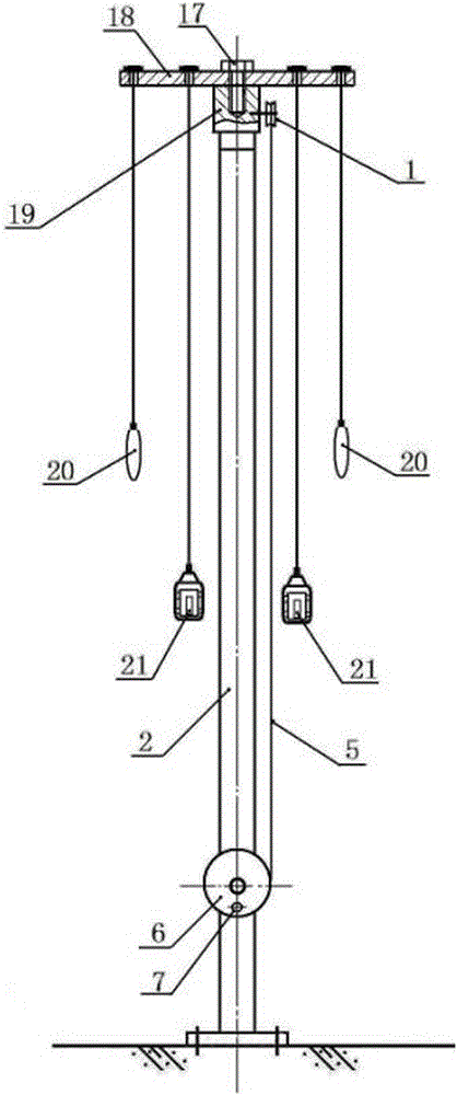 Wide-amplitude high-efficiency harmful insect trapping device