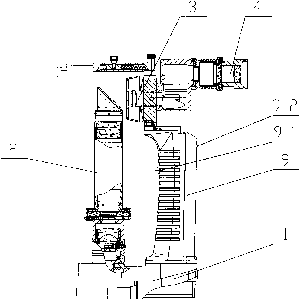 Multiple facula slit lamp microscope