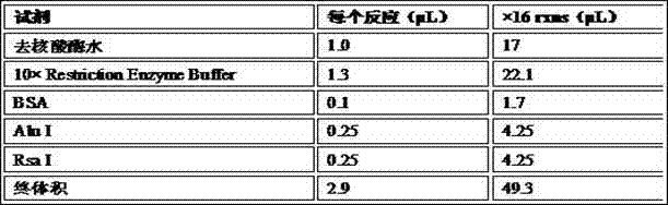 Gene chip for detecting alpha-thalassemia, using method thereof and kit with same