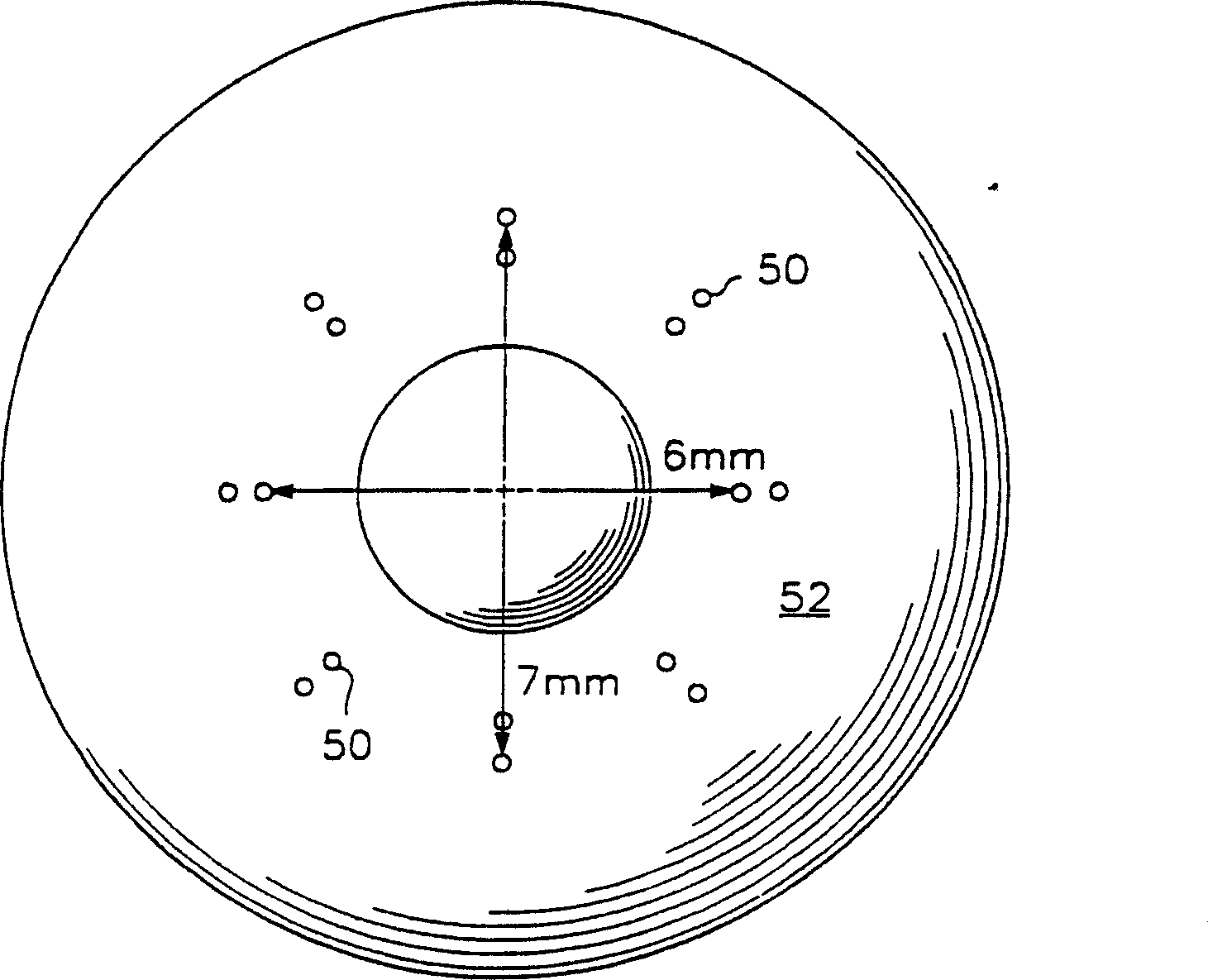 Improvement of visual sensitivity by thermoelectric device