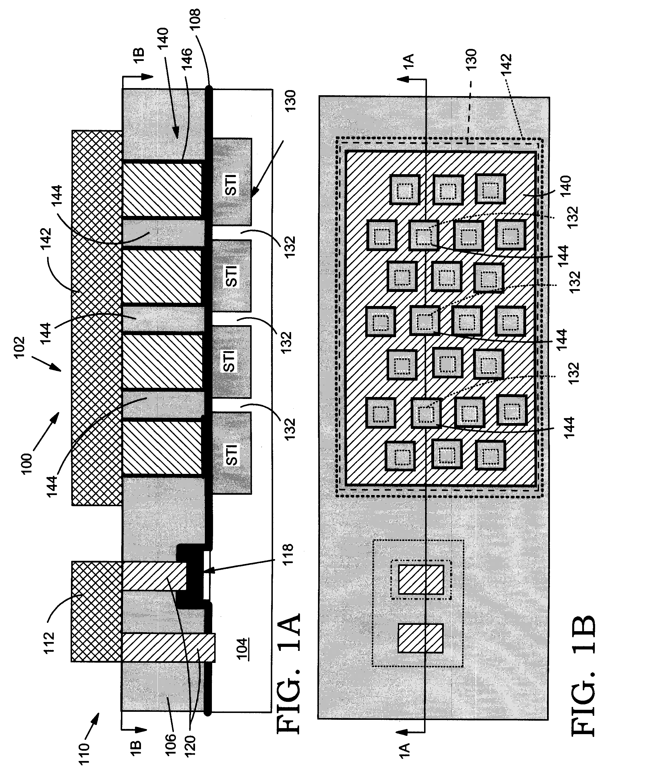 Ground shield and related method