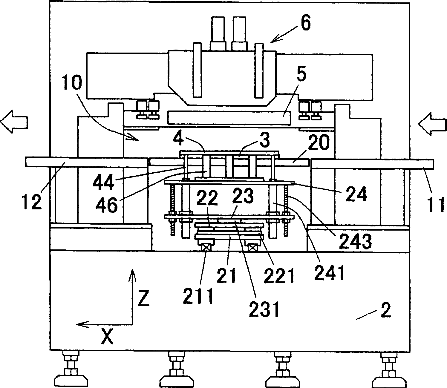 Screen printing device