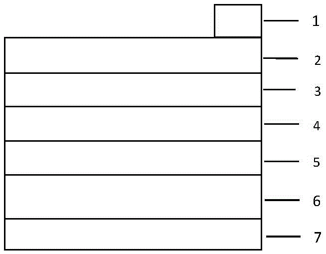 Antimony-selenide thin-film solar battery using black phosphorene as conducting material and preparation method thereof