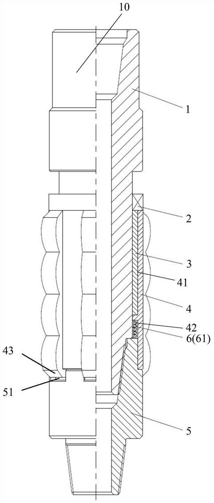 A drilling tool centralizer