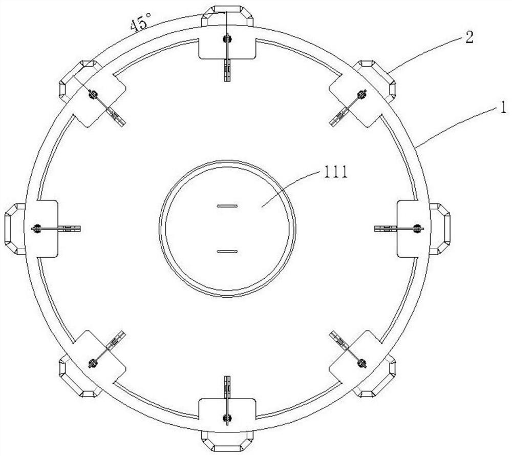 Wave energy power generation device based on multi-floater array