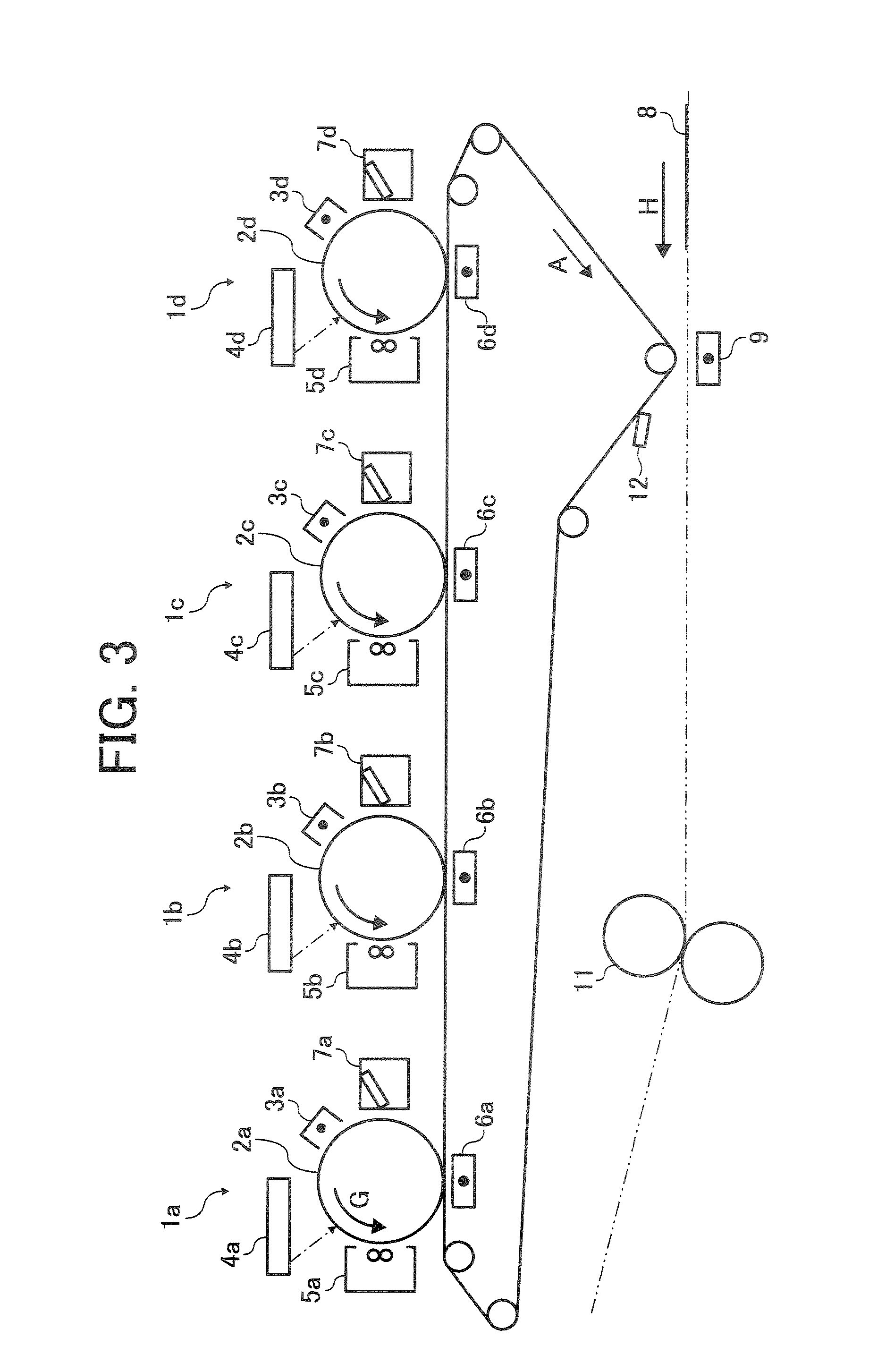 Image forming apparatus including belt traveling unit which detects drifting of belt position