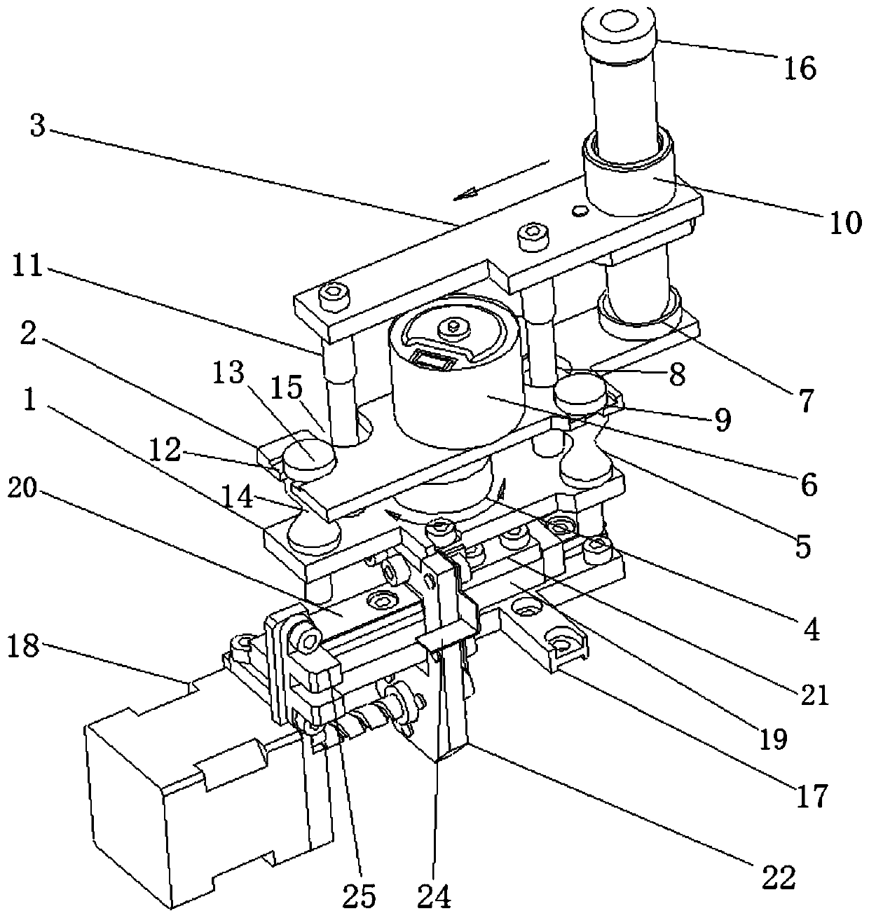 Automatic blood sample blending device and blood cell analysis device