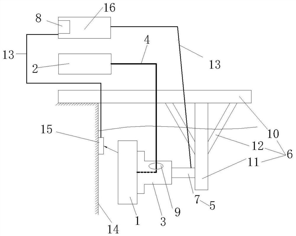 An underwater cleaning disc torque and rotational speed testing device and measuring method