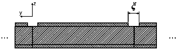 Ultra-thin wave absorber based on deep sub-wavelength slits