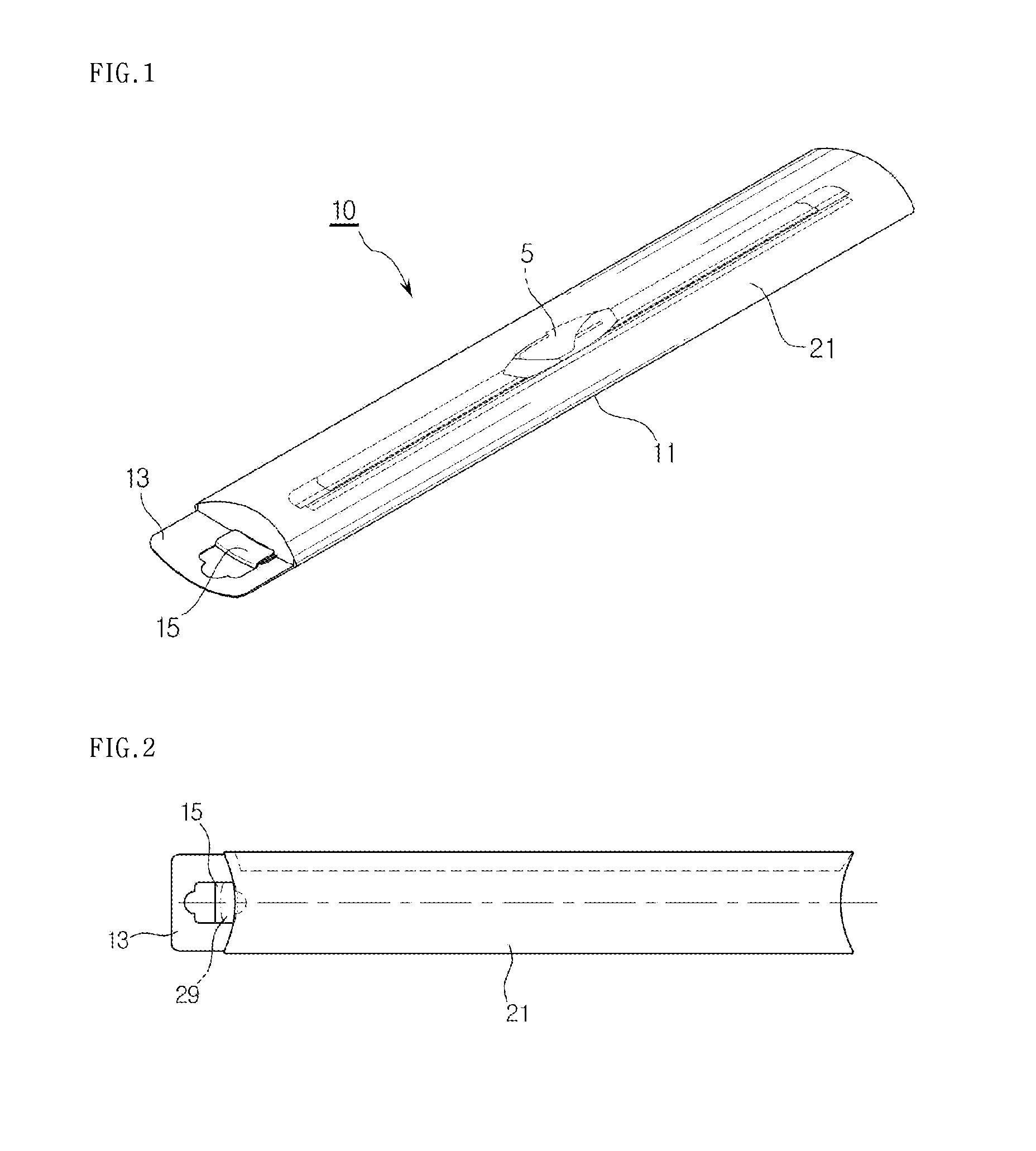 Wiper blade packing case