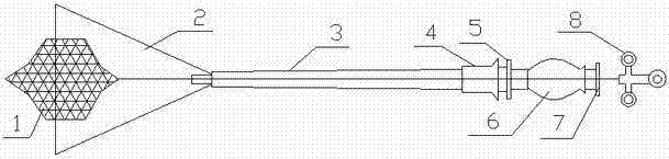 Device for taking foreign body out of alimentary canal