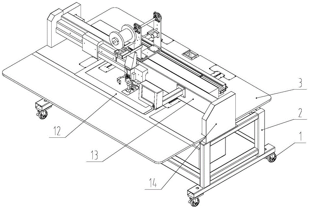 Full-automatic wiring machine