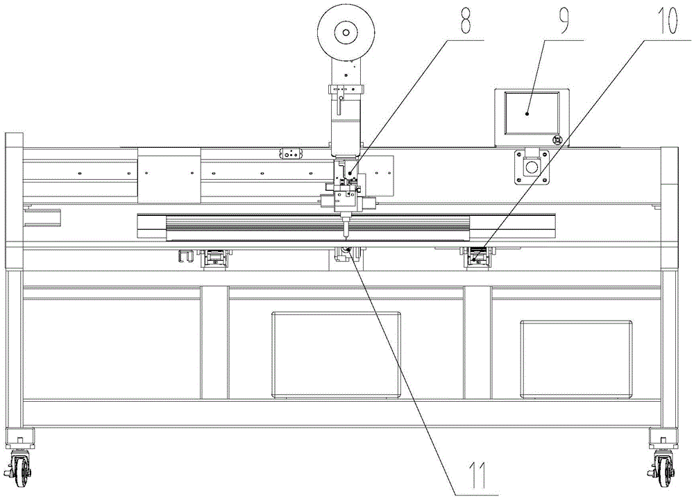 Full-automatic wiring machine