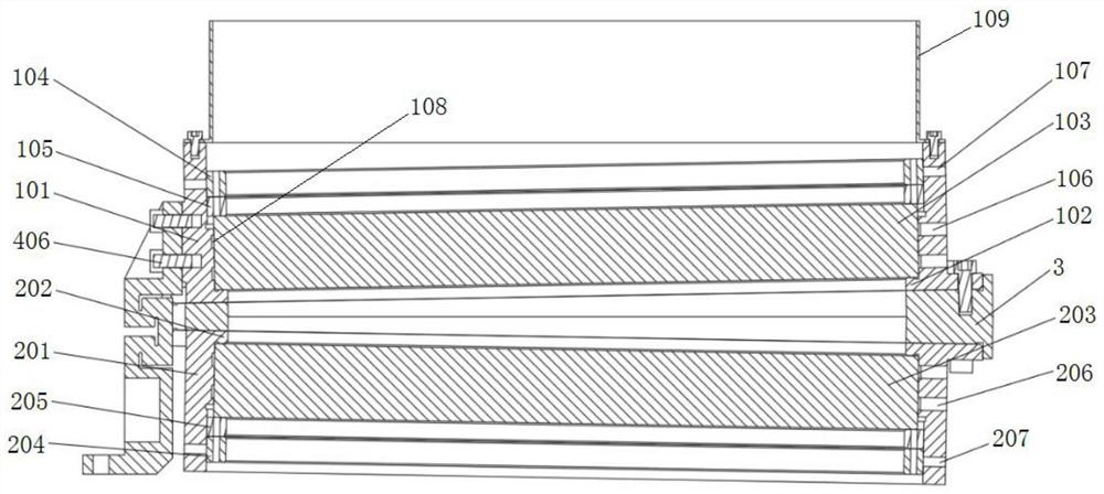 Supporting device for front filter lens of space solar telescope