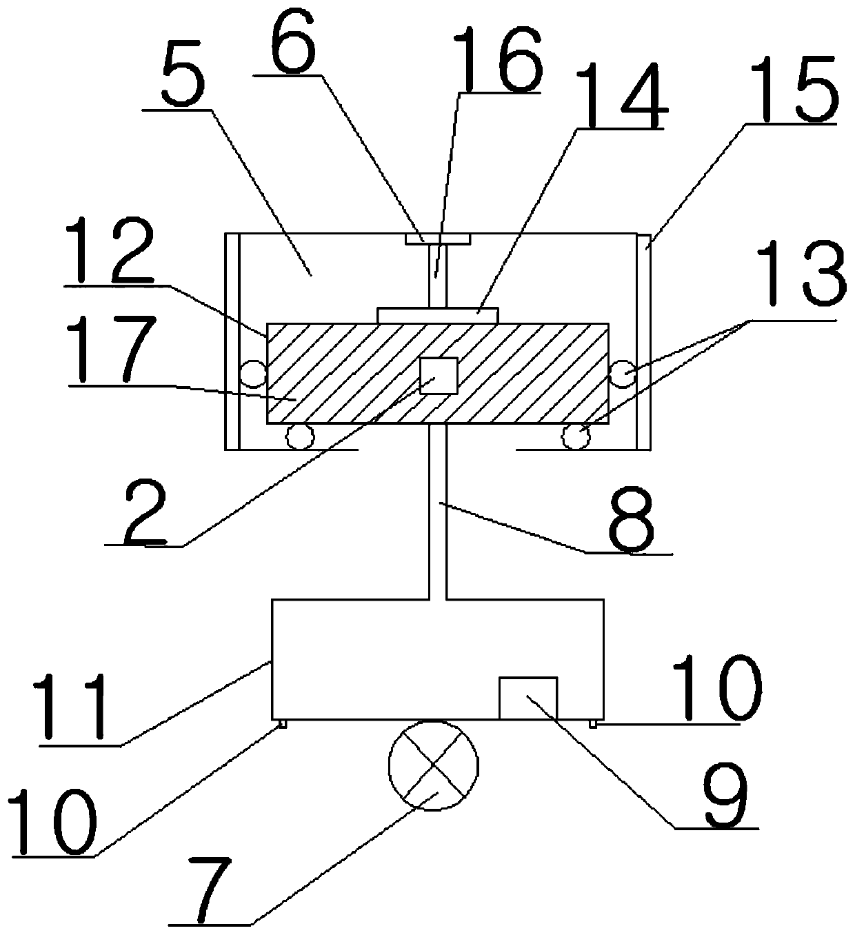 Tunnel tracking lighting system and working method thereof