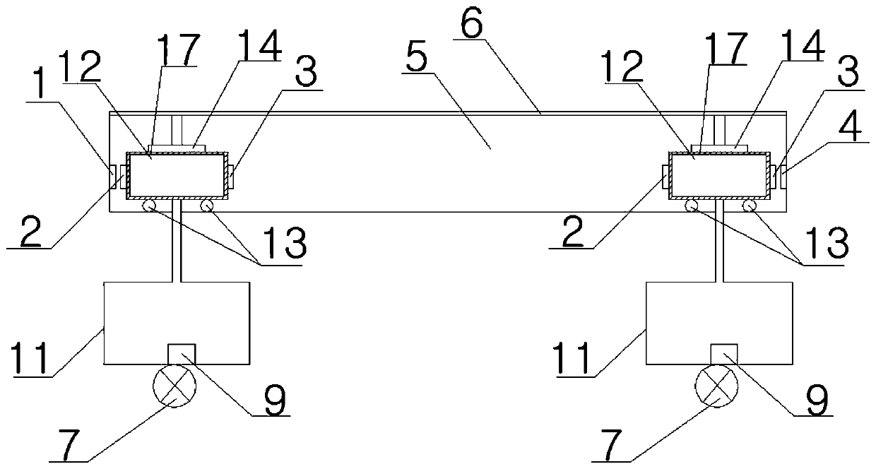 Tunnel tracking lighting system and working method thereof