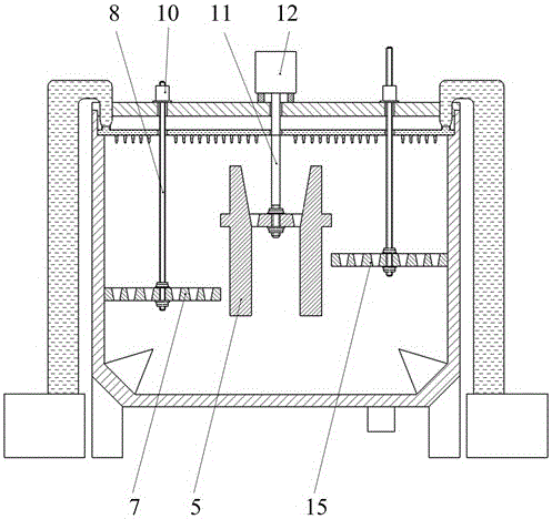 Pulping equipment based on high-pressure water jet and combined type rotor pulping