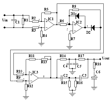 Circuit and method for processing collected signals of intelligent water ionizer