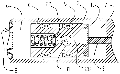 Spin-mixing magnetorheological fluid high-speed shock absorber and magnetorheological fluid rotational flow mixing method thereof