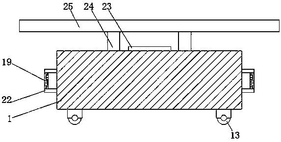 Trauma treatment vehicle with damping function