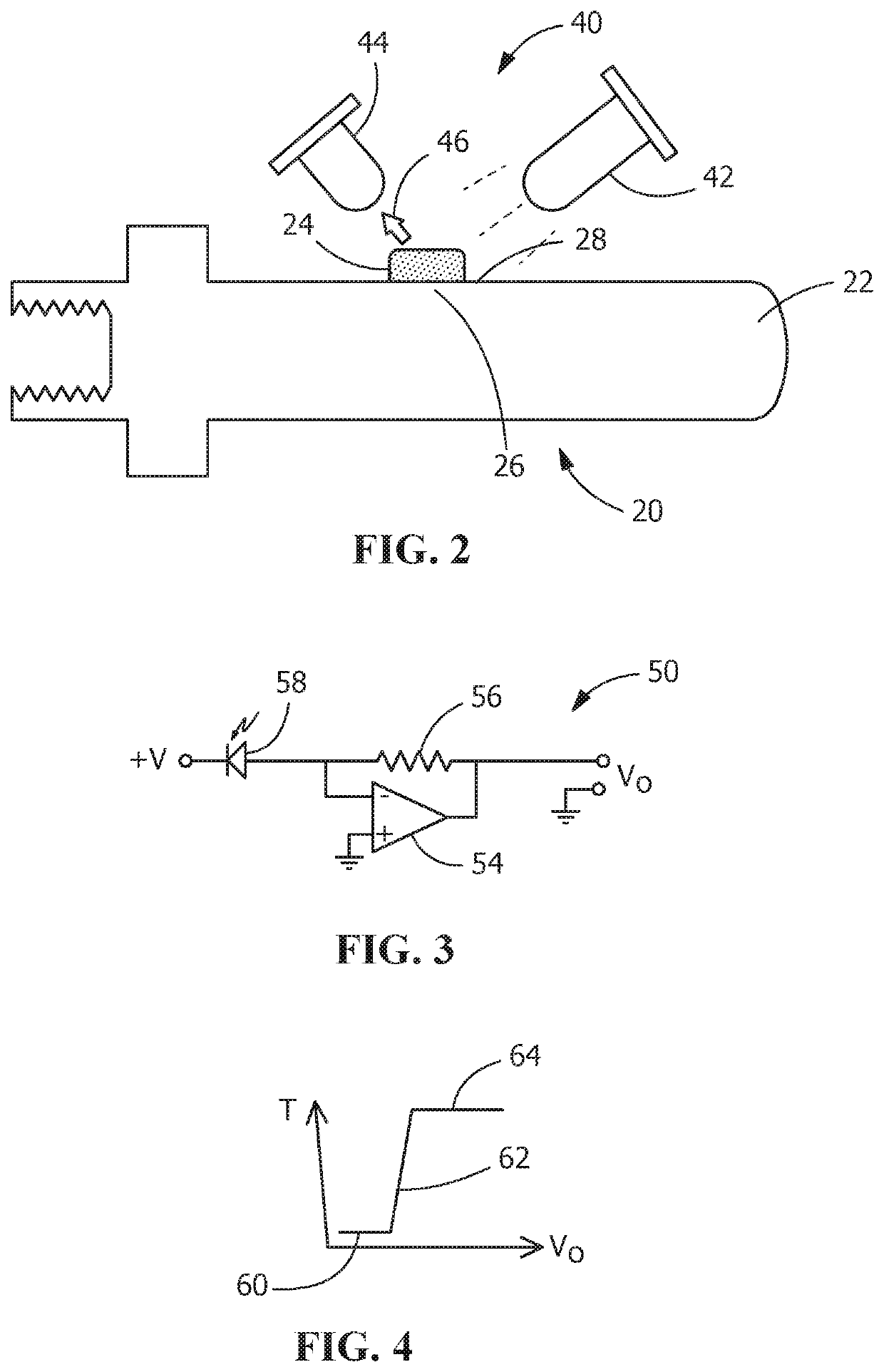 Isolated temperature sensing for hems contacts