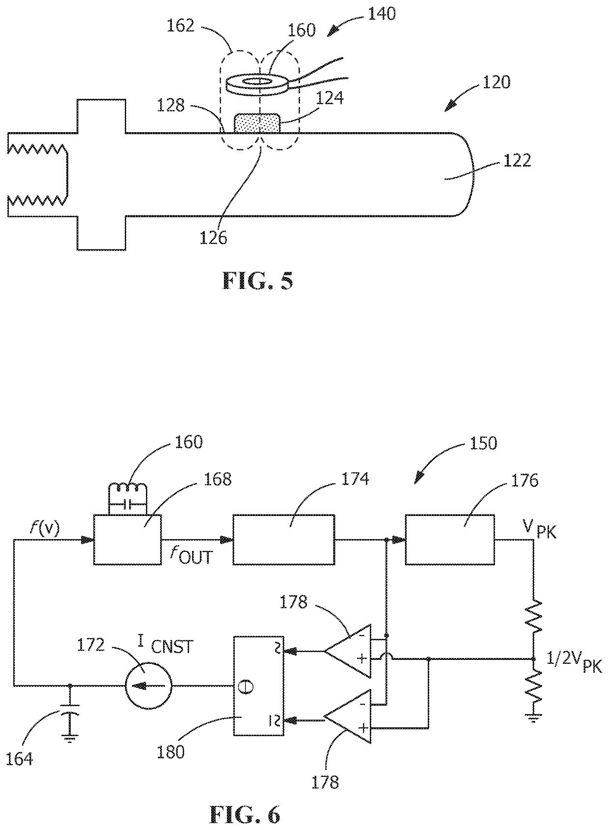 Isolated temperature sensing for hems contacts