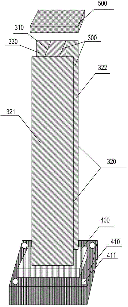 High-speed rail sound barrier device and installation assembly thereof