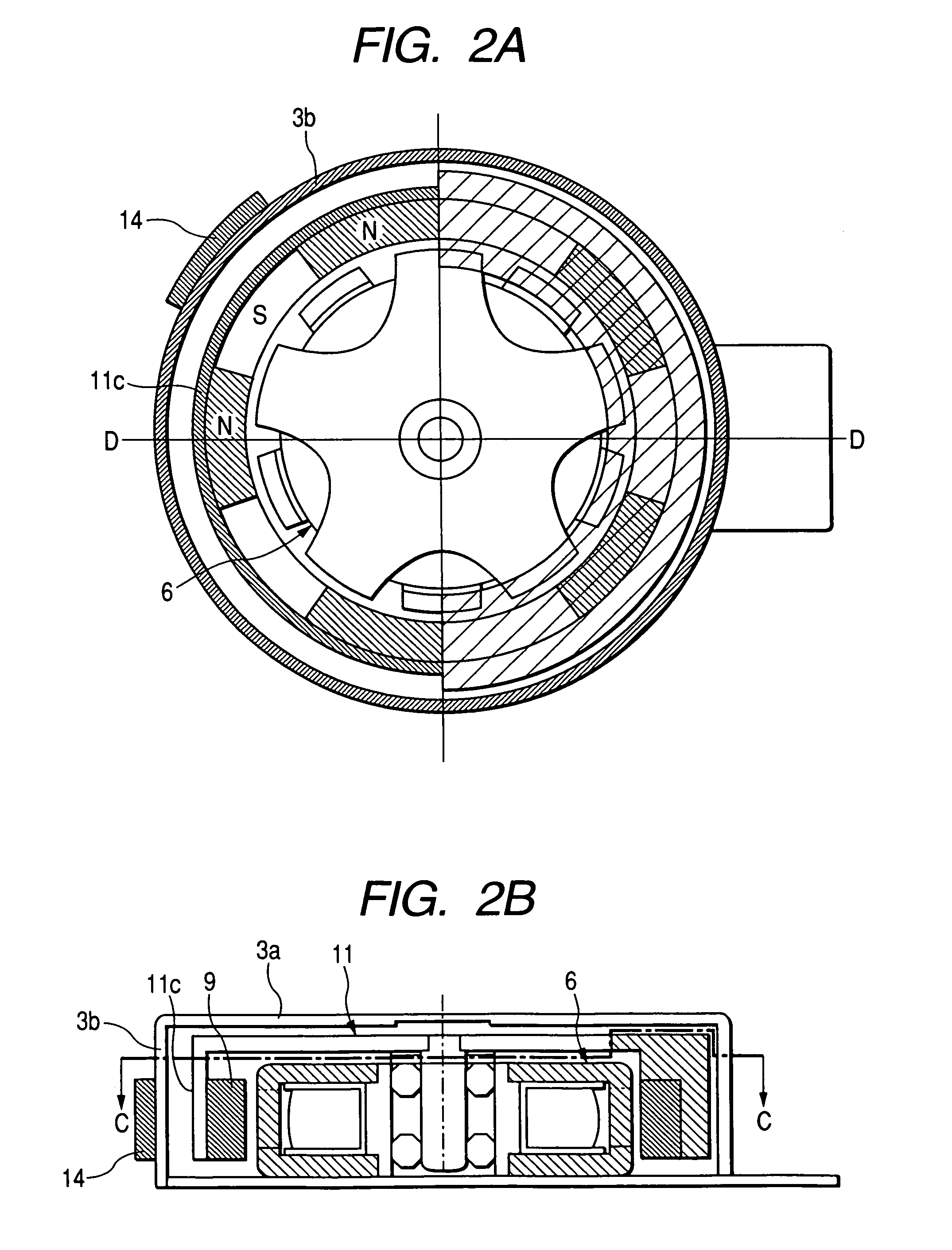 Stepping motor for generating vibration