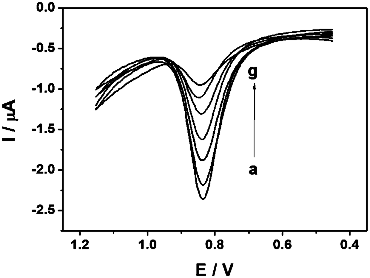 Electrochemical biosensor for detecting zeatin and preparation method thereof