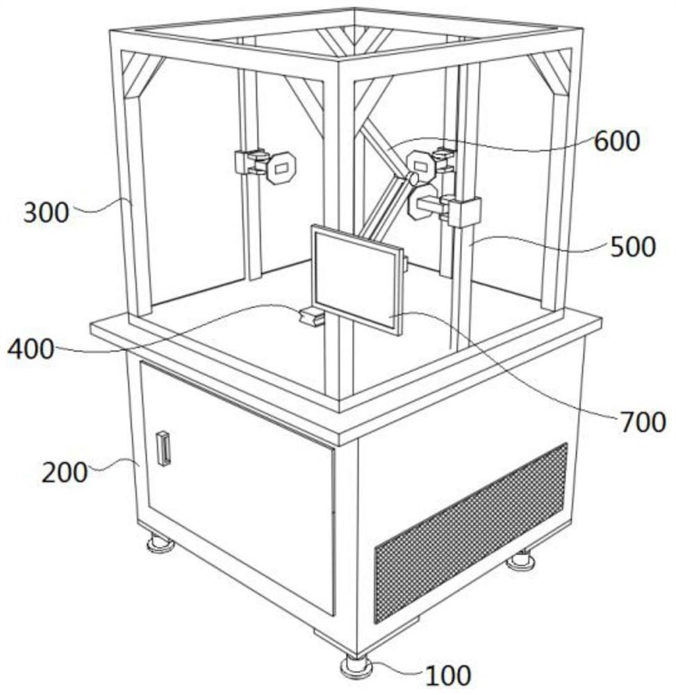 Service life testing equipment for mechanical arm manufacturing