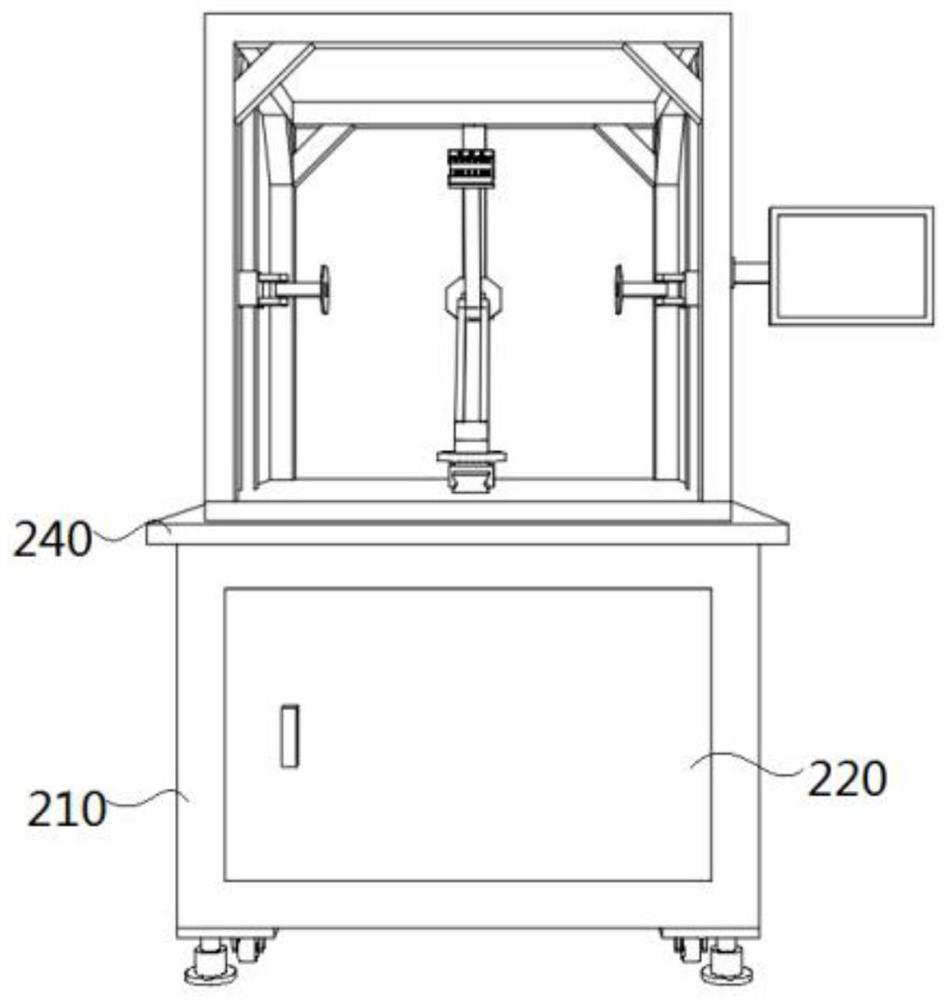 Service life testing equipment for mechanical arm manufacturing