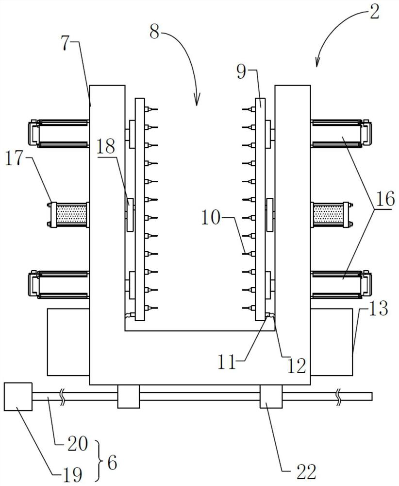 Refrigerating and fresh-keeping device for meat acid discharge