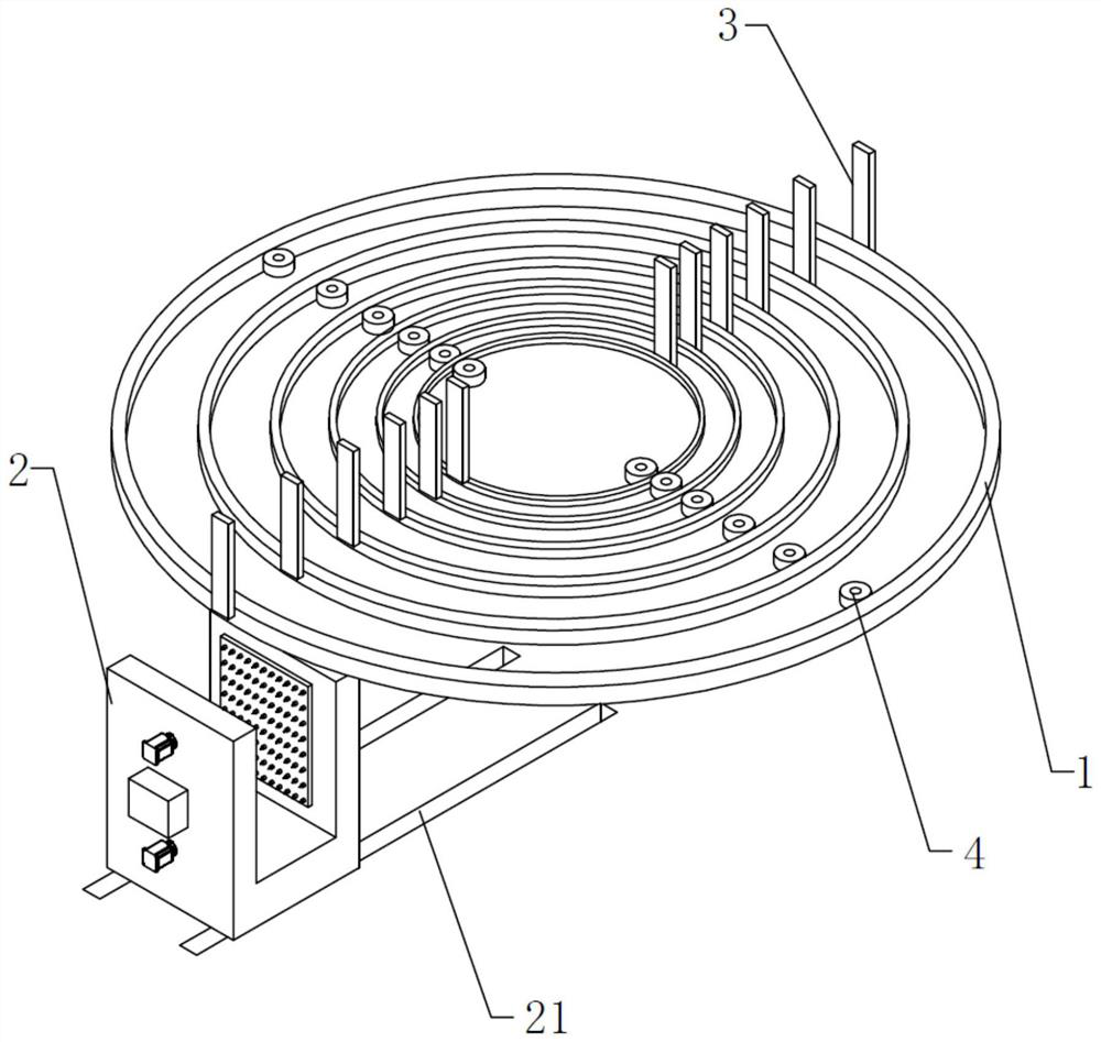 Refrigerating and fresh-keeping device for meat acid discharge