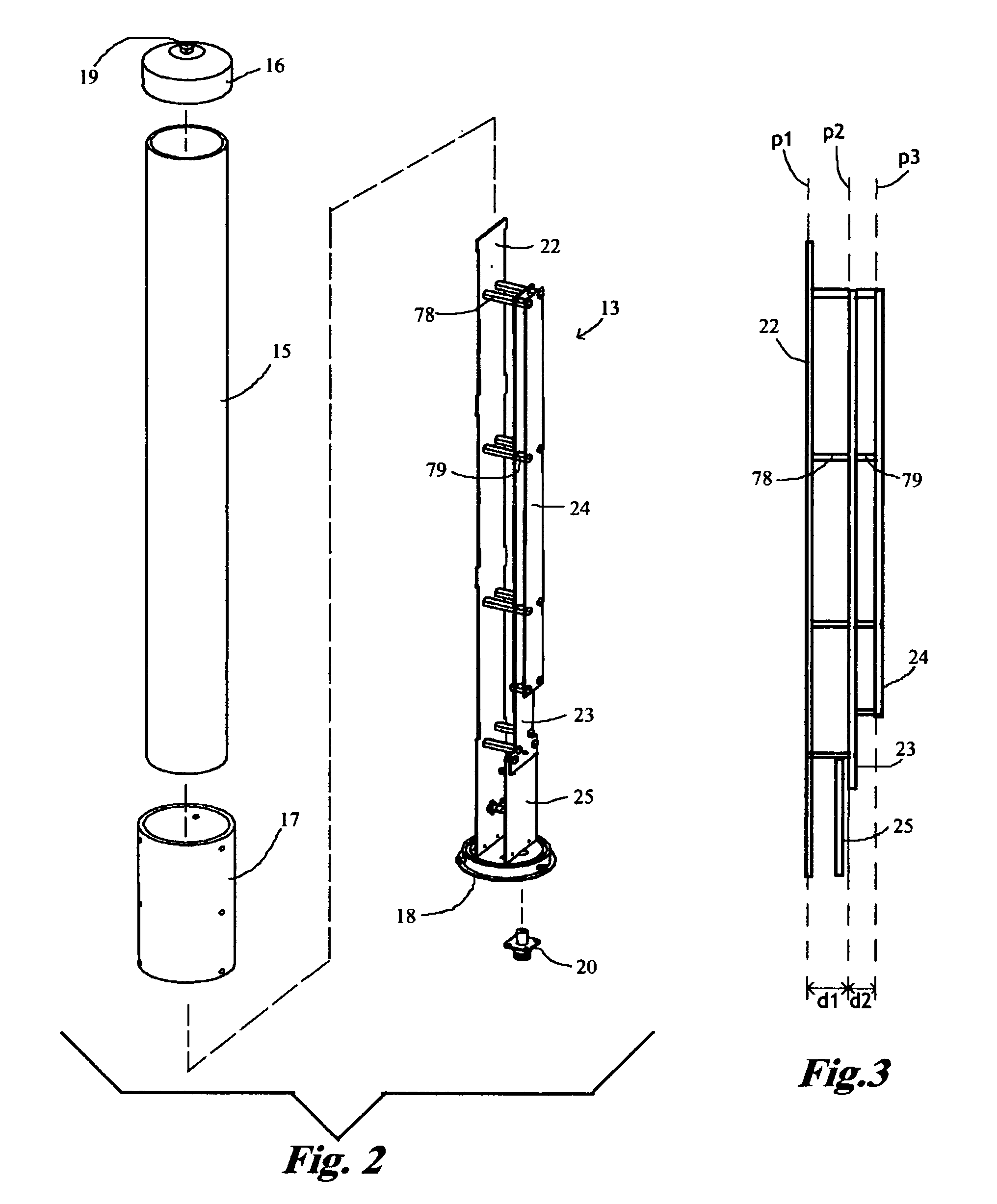 Omni-dualband antenna and system