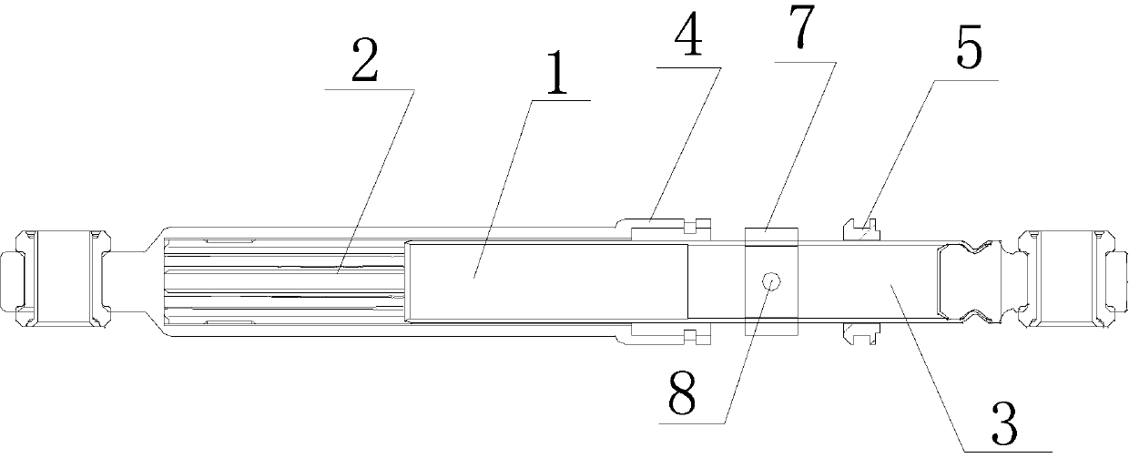 Shock absorber and washing machine with same