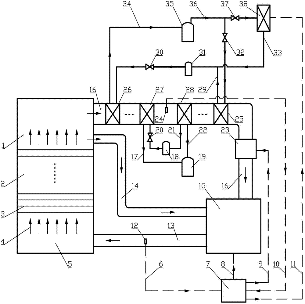 Energy-saving method for sizing and drying soft capsules