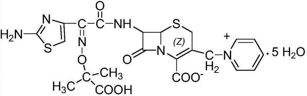 Synthesis method of ceftazidime