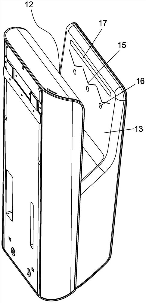 Washing and drying integrated hand dryer