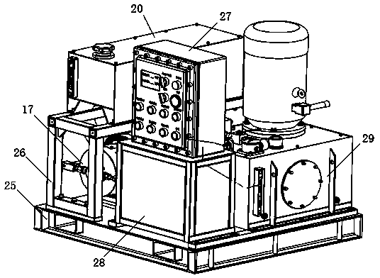 Continuous booster station