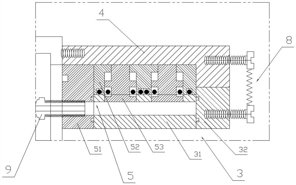 Measuring device and method for rock tensile strength