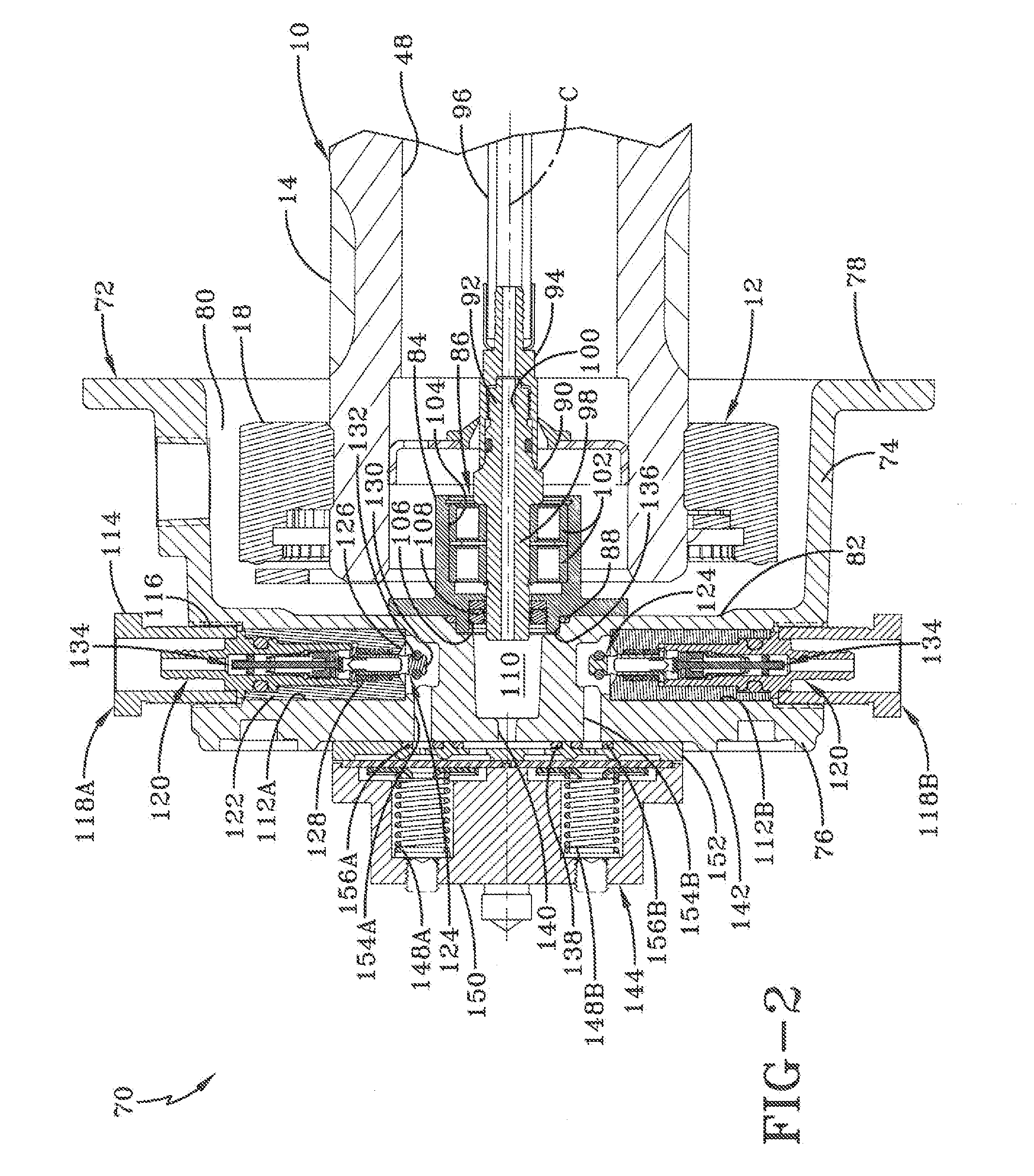 Constant pressure pneumatic balancing tire inflation system