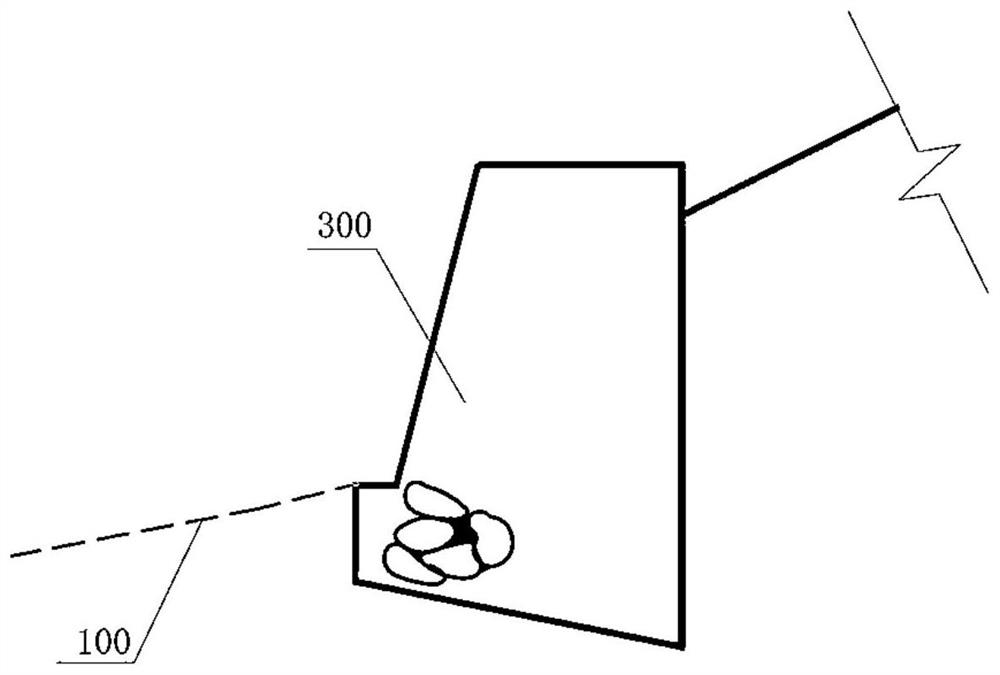 High and steep gravelly soil slope ecological restoration structure system and restoration method