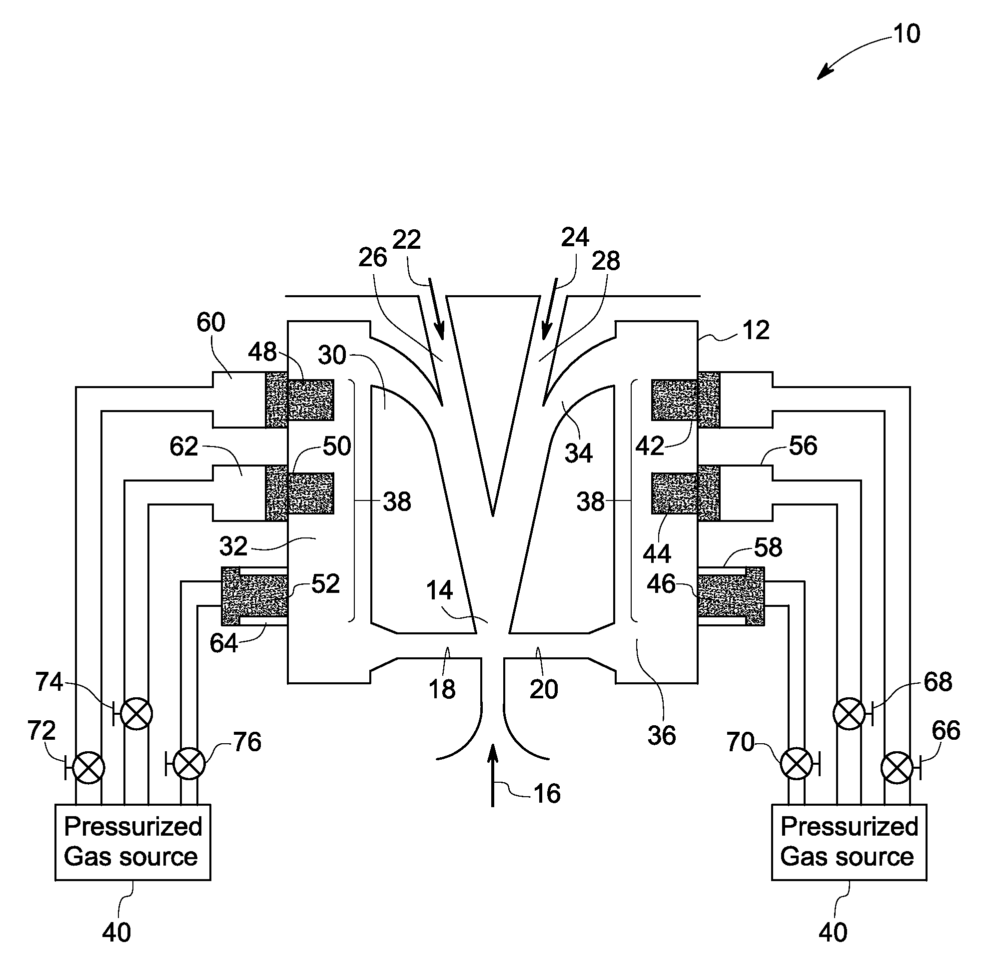 Tunable fluid flow control system