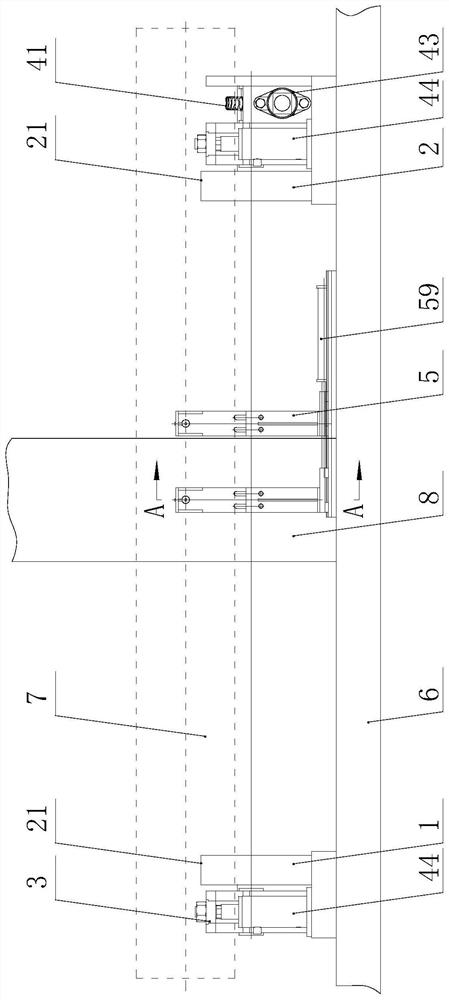 Straightening machine roller carrier with bending detection function